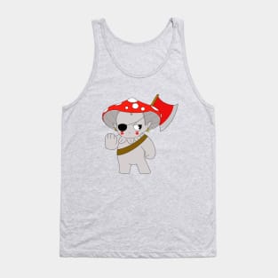 Second Mushroom Warrior Tank Top